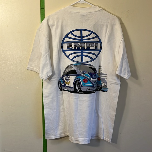 EMPI Inch Pincher VW Beetle Graphic T Shirt sz L - Picture 8 of 8